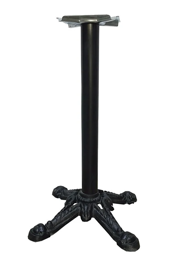 Dekoratif Döküm Metal Masa Ayağı /bar, Bistro Ayağı / Cafe, Balkon, Bahçe Masa Ayağı